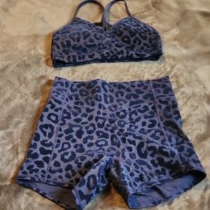 Leopard Print Balance Athletica Set